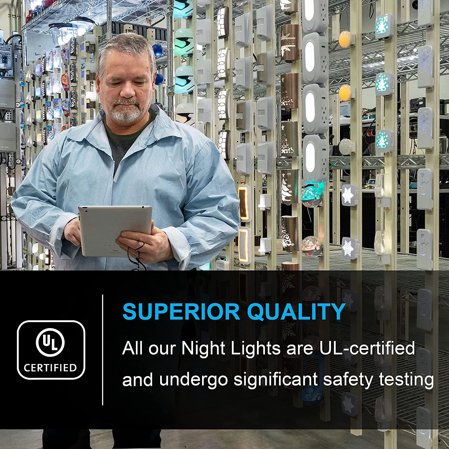 GE LED Plug-In Night Light, Dusk-to-Dawn Sensor, Warm White Ambient Lighting for Kids & Adults, Bedroom, Bathroom, Nursery, Hallway & Kitchen, UL Certified (8 Pack, 46478)