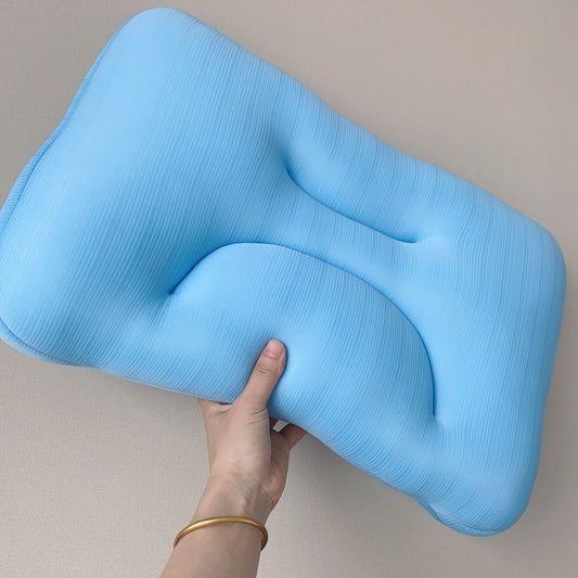 Cooling Ice Silk Neck Support Pillow — Stay Cool & Sleep Deeper (35×55cm)