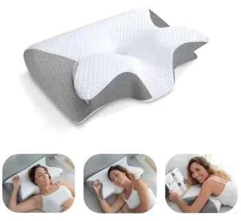 Wake Up Without Neck Pain — Cervical Support Pillow for Deep, Aligned Sleep