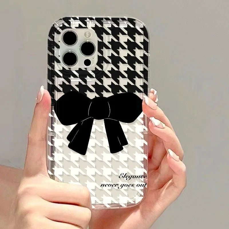 Soft Pink Bow Phone Case