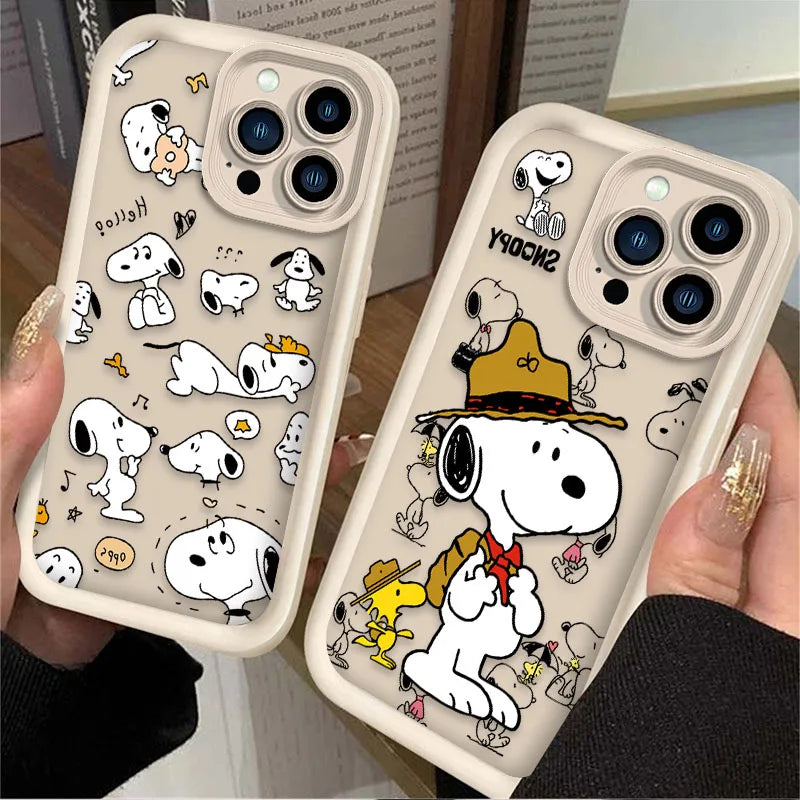 Cute Cartoon S-Snoopys Phone Case