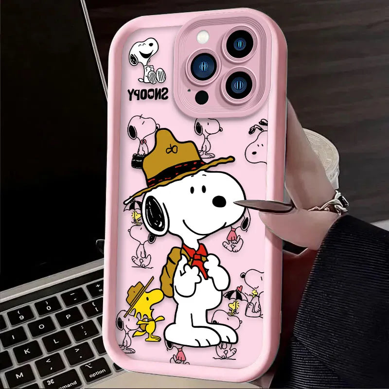 Cute Cartoon S-Snoopys Phone Case