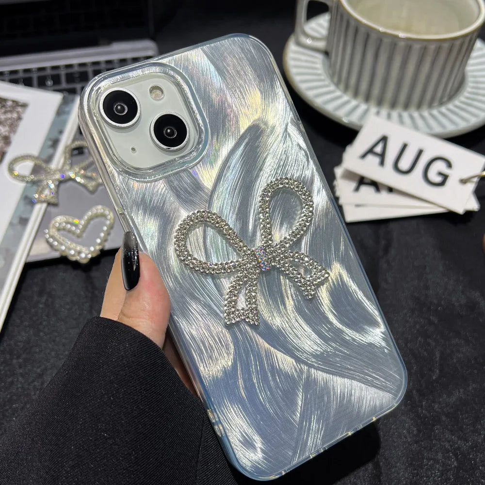 Luxury 3D Love Heart Soft Phone Case