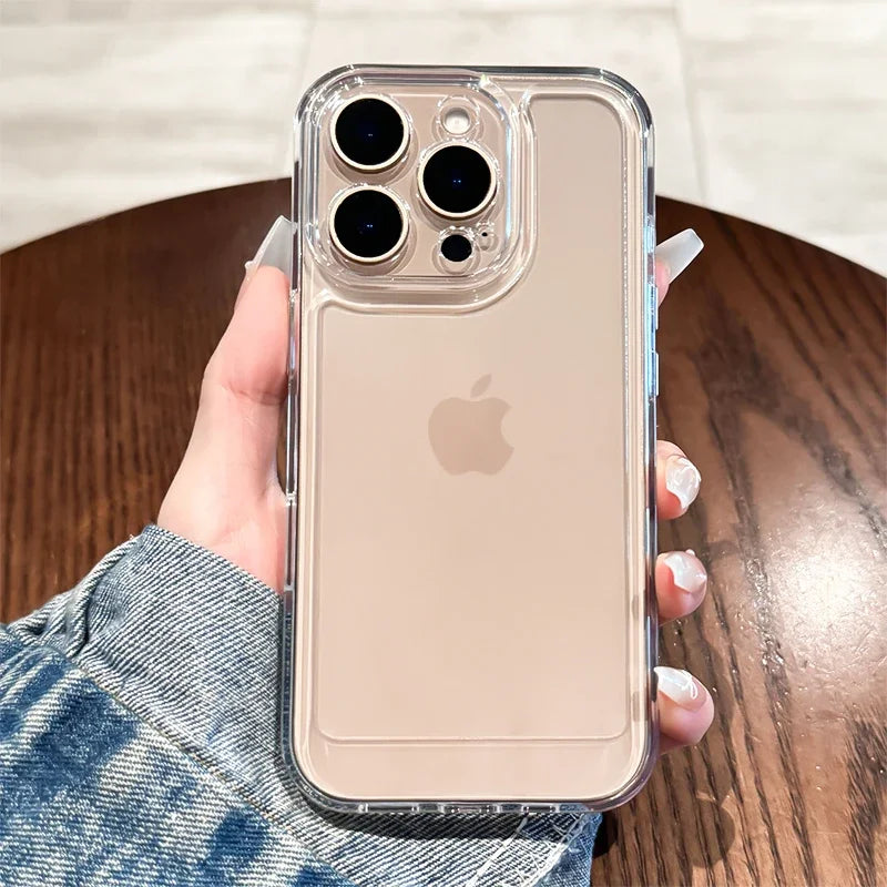 Transparent Shockproof Soft Phone Case